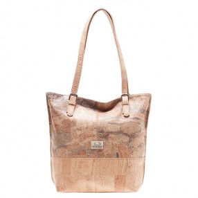 Vegan Mounted Shoulder Bag for Women Natural Mapamontado