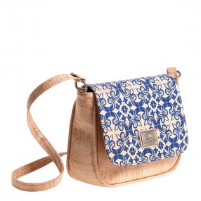 Small Vegan Mounted Crossbody Bag for Natural Colonial Ladies