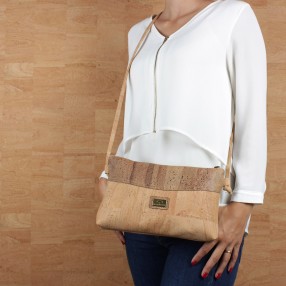 Crossbody Bag with Color Contrasting Detail