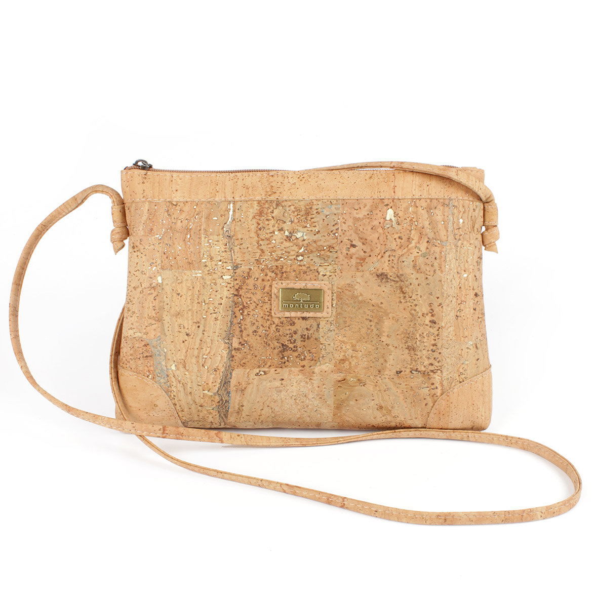 Natural cork zipper handbag crossbody lady bag BAGP-050-A – MB Cork