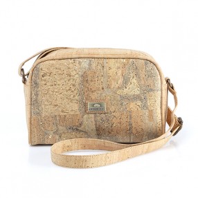 Montado Vegan small crossbody bag for women Natural Mapamontado